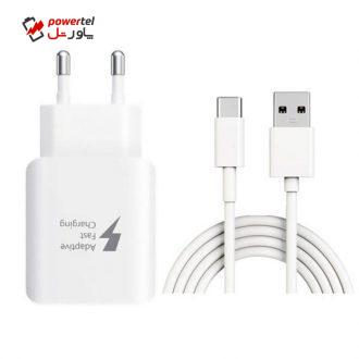 شارژر دیواری مدل EP-TA300 همراه با کابل USB-C