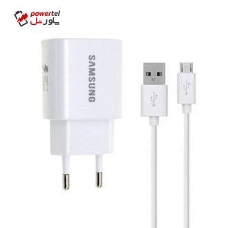 شارژر دیواری مدل EP-TA600 به همراه کابل تبدیل microUSB شارژر دیواری مدل EP-TA600 به همراه کابل تبدیل microUSB