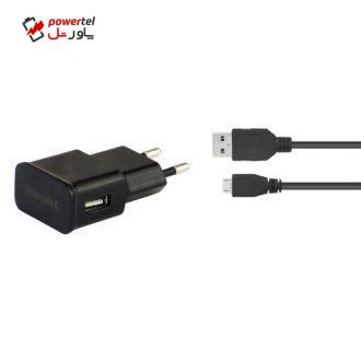 شارژر دیواری مدل FH-003 به همراه کابل microUSB شارژر دیواری مدل FH-003 به همراه کابل microUSB