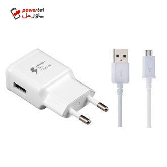 شارژر دیواری  مدل G780 به همراه کابل تبدیل microUSB