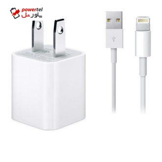 شارژر دیواری مدل MD814CH-A به همراه کابل تبدیل لایتنینگ شارژر دیواری مدل MD814CH-A به همراه کابل تبدیل لایتنینگ
