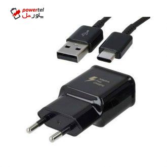 شارژر دیواری مدل TA20EBE همراه با کابل USB-C