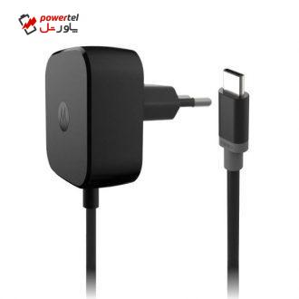 شارژر دیواری موتورولا مدل SSW-2840EU همراه با کابل USB-C طول 1.2 متری شارژر دیواری موتورولا مدل SSW-2840EU همراه با کابل USB-C طول 1.2 متری