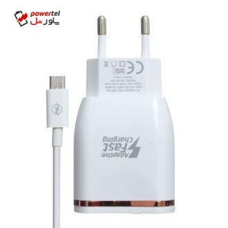 شارژر دیواری مکسوم مدل KH-21 به همراه کابل microUSB شارژر دیواری مکسوم مدل KH-21 به همراه کابل microUSB