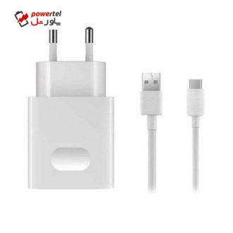 شارژر دیواری هوآوی مدل HW-059200EHQ به همراه کابل تبدیل USB-C