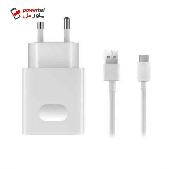 شارژر دیواری هوآوی مدل P9 به همراه کابل تبدیل USB-C شارژر دیواری هوآوی مدل P9 به همراه کابل تبدیل USB-C