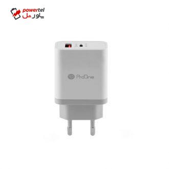 شارژر دیواری پرووان مدل CH03 شارژر دیواری پرووان مدل CH03