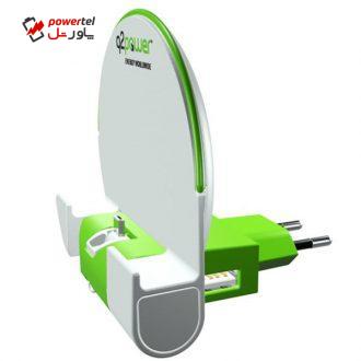 شارژر دیواری کیو 2 پاور مدل Dock And Charge