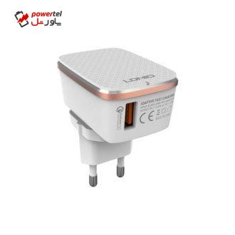 شارژر دیواری A1204Q با کابل میکرو یو اس بی شارژر دیواری A1204Q با کابل میکرو یو اس بی