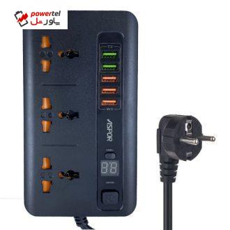 شارژر رومیزی آسپور مدل A503 شارژر رومیزی آسپور مدل A503