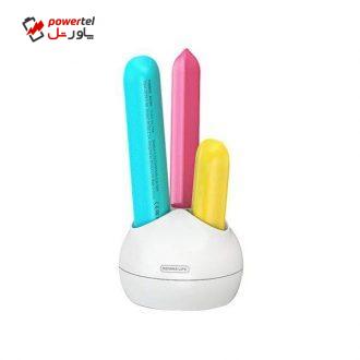 شارژر رومیزی ریمکس مدل RL-PW01 به همراه 3 عدد شارژر همراه شارژر رومیزی ریمکس مدل RL-PW01 به همراه 3 عدد شارژر همراه