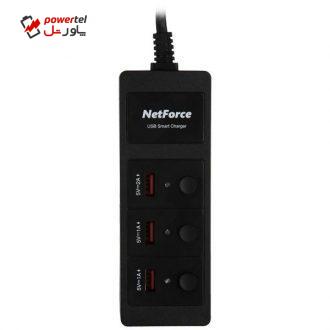 شارژر رومیزی نت فورس مدل UPS-007 شارژر رومیزی نت فورس مدل UPS-007