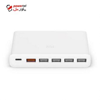 شارژر رومیزی 6 پورت شیاومی مدل QC 3.0