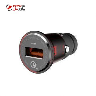 شارژر فندکی الدینیو مدل C304Q به همراه کابل ios
