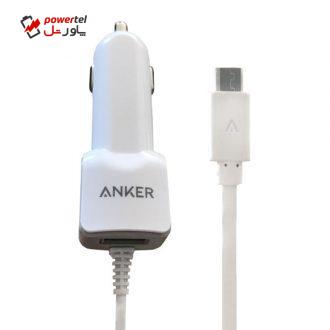 شارژر فندکی انکر مدل A2121 شارژر فندکی انکر مدل A2121