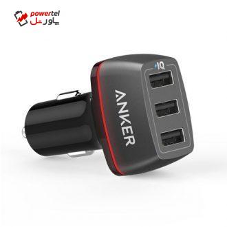 شارژر فندکی انکر مدل A2231 PowerDrive Plus 3 شارژر فندکی انکر مدل A2231 PowerDrive Plus 3