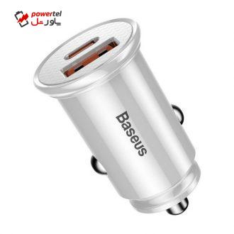 شارژر فندکی باسئوس مدل CCALL-YS02