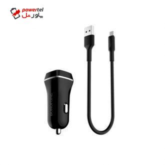 شارژر فندکی بروفون مدل BZ2 به همراه کابل تبدیل microUSB شارژر فندکی بروفون مدل BZ2 به همراه کابل تبدیل microUSB