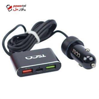 شارژر فندکی تسکو مدل TCG 33 DUAL