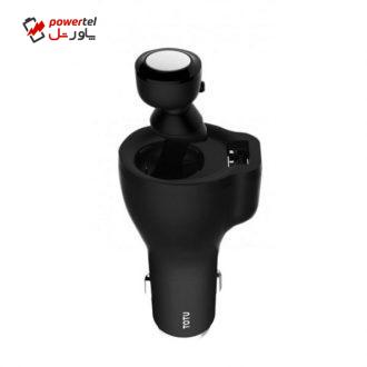 شارژر فندکی توتو مدل V02 به همراه هدست بلوتوث