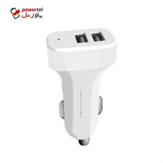 شارژر فندکی دبلیو یو دبلیو مدل C90 شارژر فندکی دبلیو یو دبلیو مدل C90