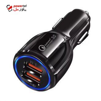 شارژر فندکی فیسمن مدل DC-681QC شارژر فندکی فیسمن مدل DC-681QC