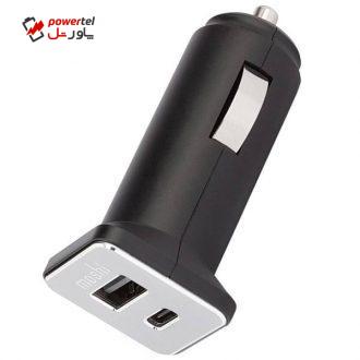 شارژر فندکی موشی مدل USB-C شارژر فندکی موشی مدل USB-C