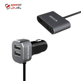 شارژر فندکی هاب دار نیلکین مدل Power Share شارژر فندکی هاب دار نیلکین مدل Power Share