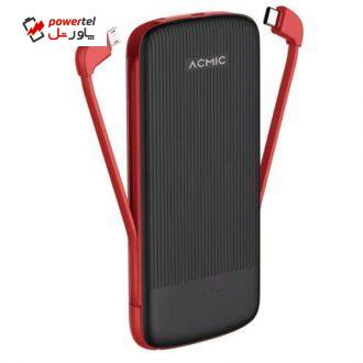 شارژر همراه اکمیک مدل A01 ظرفیت 10000 میلی آمپر ساعت شارژر همراه اکمیک مدل A01 ظرفیت 10000 میلی آمپر ساعت