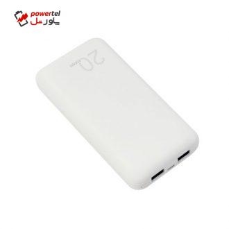 شارژر همراه اککیو مدل AK20 ظرفیت 20000 میلی آمپر ساعت شارژر همراه اککیو مدل AK20 ظرفیت 20000 میلی آمپر ساعت