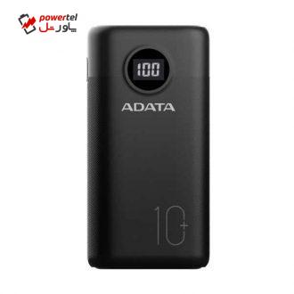 شارژر همراه ای دیتا مدل P10000QCD ظرفیت 10000 میلی آمپر ساعت