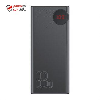 شارژر همراه باسئوس مدل Mulight QC3.0 ظرفیت 30000 میلی آمپر ساعت