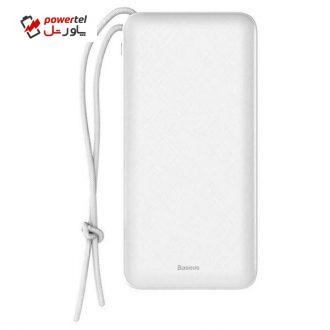 شارژر همراه باسئوس مدل PPALL-DXQ02 ظرفیت 20000 میلی آمپر ساعت