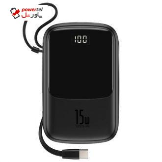 شارژر همراه باسئوس مدل PPQD-A09 Qpow ظرفیت 10000 میلی آمپر ساعت شارژر همراه باسئوس مدل PPQD-A09 Qpow ظرفیت 10000 میلی آمپر ساعت