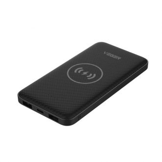 شارژر همراه بی سیم وگر مدل VP-1027W ظرفیت 20000 میلی آمپر ساعت شارژر همراه بی سیم وگر مدل VP-1027W ظرفیت 20000 میلی آمپر ساعت