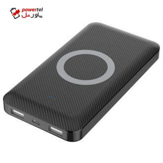 شارژر همراه بی سیم ژیپین مدل WS-T33 ظرفیت 10000 میلی آمپرساعت