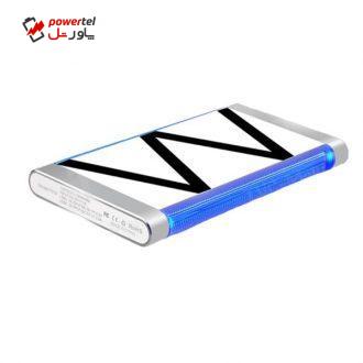 شارژر همراه بی سیم WUW مدل C44 با ظرفیت 5000 میلی آمپر ساعت شارژر همراه بی سیم WUW مدل C44 با ظرفیت 5000 میلی آمپر ساعت