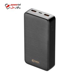 شارژر همراه تاپیکس مدل TP-90 ظرفیت 20000 میلی آمپر ساعت