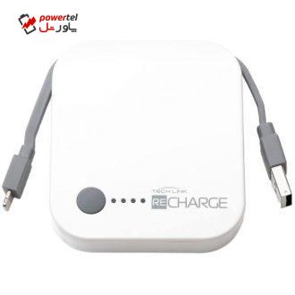شارژر همراه تکلینک مدل Recharge با ظرفیت 4000 میلی آمپر ساعت شارژر همراه تکلینک مدل Recharge با ظرفیت 4000 میلی آمپر ساعت
