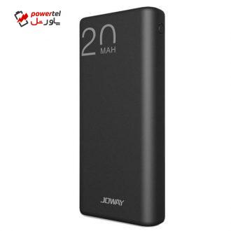 شارژر همراه جووی مدل JP-192 ظرفیت 20000 میلی آمپر ساعت