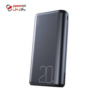 شارژر همراه جووی مدل JP-201 ظرفیت 20000 میلی آمپر ساعت شارژر همراه جووی مدل JP-201 ظرفیت 20000 میلی آمپر ساعت
