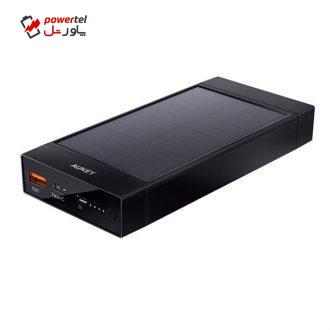 شارژر همراه خورشیدی آکی مدل PB-P23 ظرفیت 16000 میلی آمپر ساعت شارژر همراه خورشیدی آکی مدل PB-P23 ظرفیت 16000 میلی آمپر ساعت
