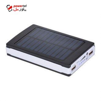 شارژر همراه خورشیدی مدل Universal Battery Pack ظرفیت 10000 میلی‌آمپر ساعت
