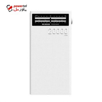 شارژر همراه دبلیو کی مدل WP-058 ظرفیت 20000 میلی آمپر ساعت شارژر همراه دبلیو کی مدل WP-058 ظرفیت 20000 میلی آمپر ساعت
