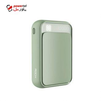 شارژر همراه راک مدل p63 ظرفیت 10000 میلی آمپر ساعت