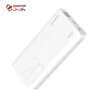 شارژر همراه روموس مدل SENSE 6S ظرفیت 20000 میلی آمپر ساعت شارژر همراه روموس مدل SENSE 6S ظرفیت 20000 میلی آمپر ساعت