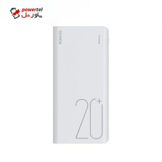 شارژر همراه روموس مدل +sense 6 ظرفیت 20000 میلی آمپر ساعت شارژر همراه روموس مدل +sense 6 ظرفیت 20000 میلی آمپر ساعت
