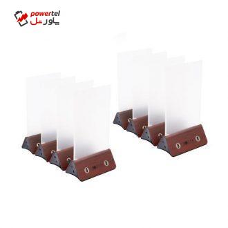 شارژر همراه رومیزی  روکو  ظرفیت 10000 میلی آمپرساعت  بسته 8 عددی