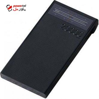 شارژر همراه ریمکس مدل رادیو RPP-102 ظرفیت 20000 میلی آمپر ساعت شارژر همراه ریمکس مدل رادیو RPP-102 ظرفیت 20000 میلی آمپر ساعت