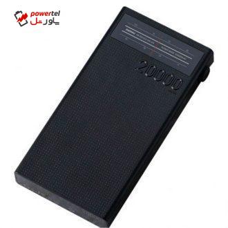 شارژر همراه ریمکس مدل Radio Rpp-102 ظرفیت 20000 میلی آمپر ساعت
